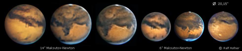 Weitere Marsaufnahmen findet man in unserer Galerie.