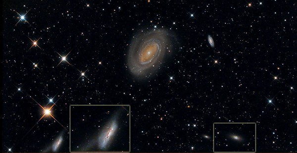 NGC 4725, &copy; Michael M�ckel.