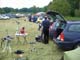 Waldrandblick auf den gro&szlig;en Astroparkplatz