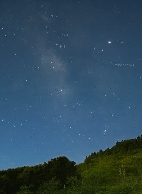 Morgend�mmerung mit sehr klarer Luft auf La Palma