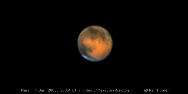 Mars im 6-Zöller © Ralf Hofner