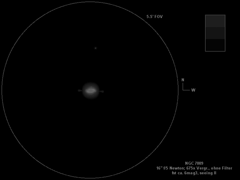 Zeichnung von Daniel Restemeier am 16-Zoll Newton